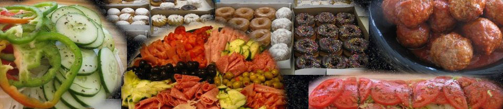 Donuts, breakfast sandwiches, bagels, fresh brewed coffee all day
